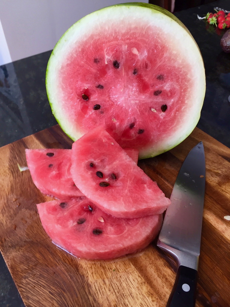 Sliced Watermelon